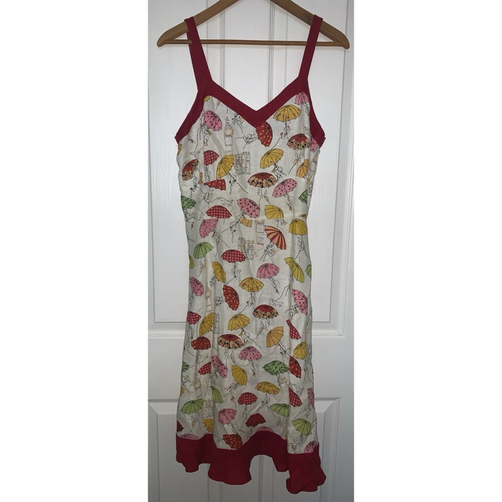 Vintage Bonafide Manifesto Linen Dress Women’s Size Medium